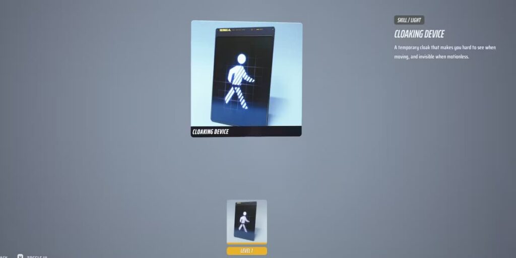 The Cloaking Device icon in The Finals, which received a nerf in update 2.5.0.