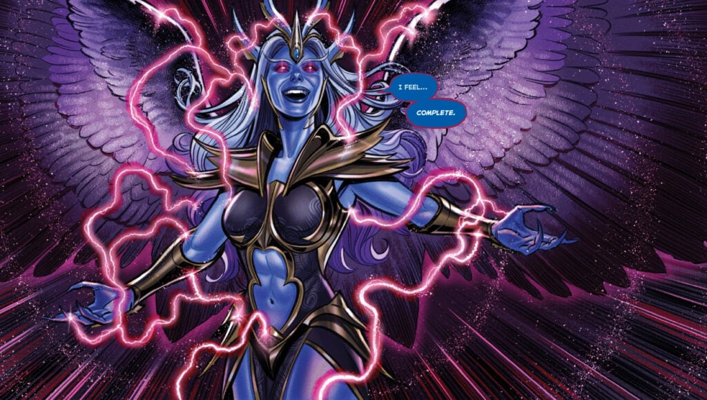 The two, new empowered Skywrath Mage and Vengeful Spirit in the Ascension Day comic