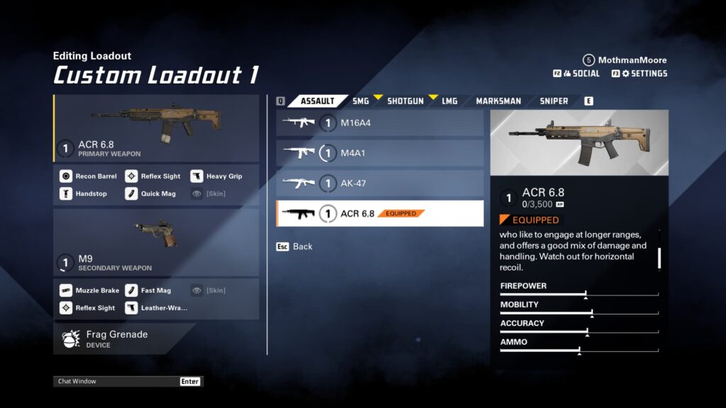 The best Assault loadout in XDefiant.