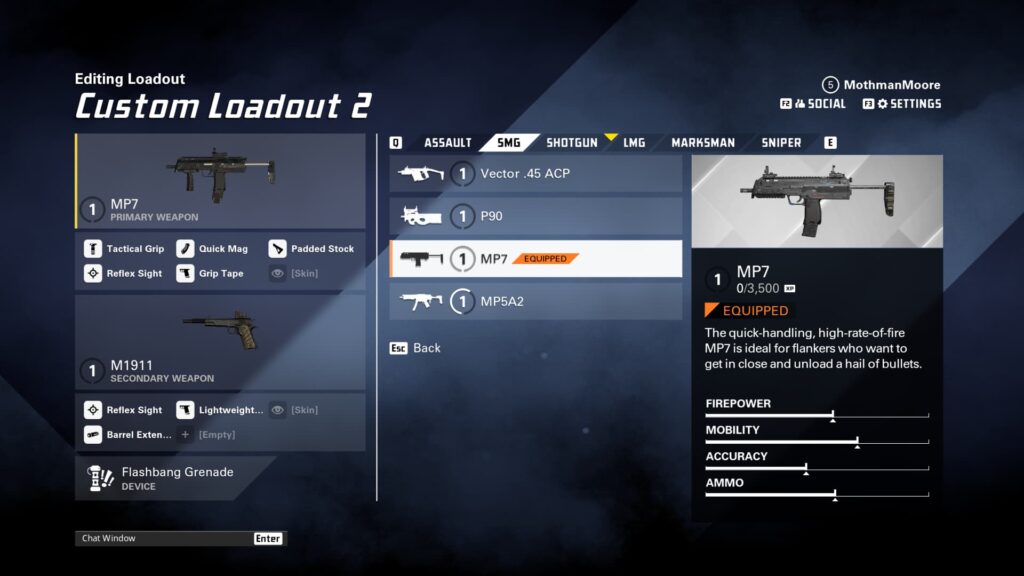The best SMG loadout in XDefiant.