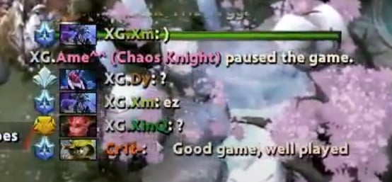 Dota 2 Elite League screenshot