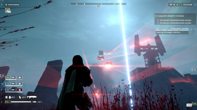 How to destroy the Automaton Gunships in Helldivers 2