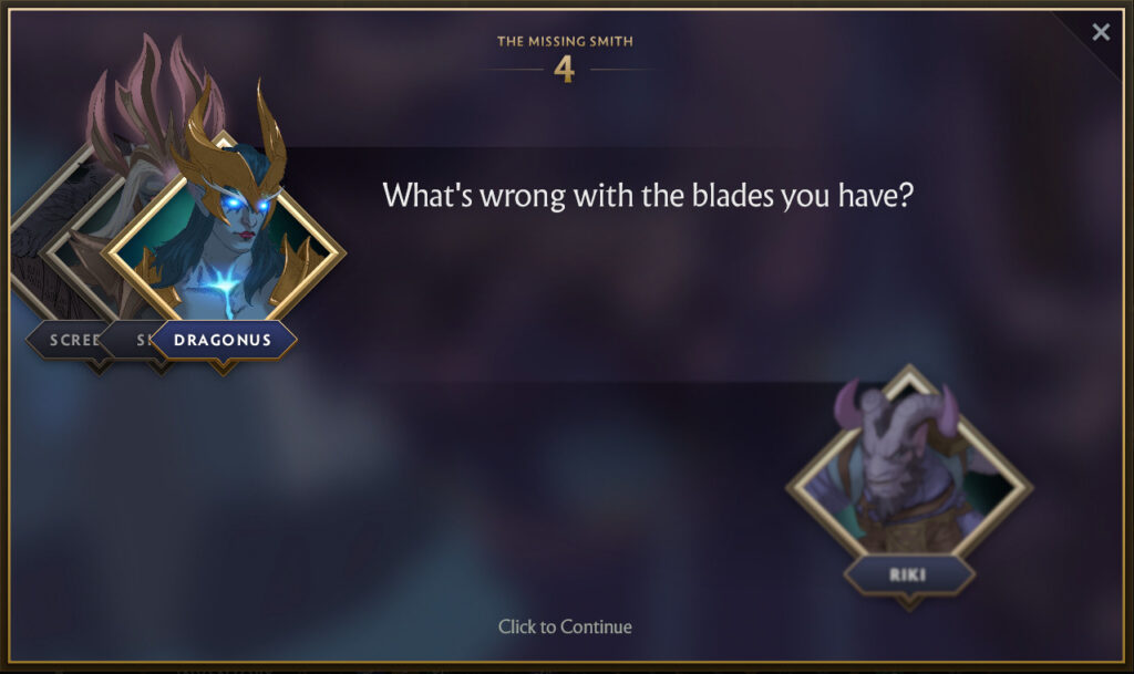 Chapter 4 of The Missing Smith Side Quest 