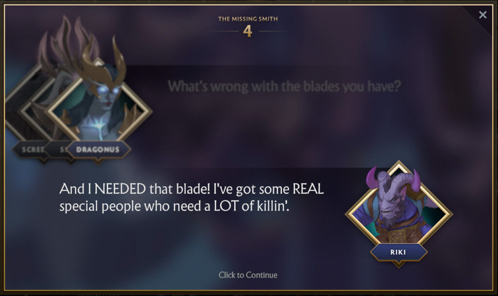 Chapter 4 of The Missing Smith Side Quest 