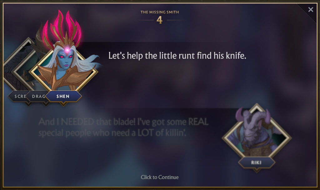 Chapter 4 of The Missing Smith Side Quest 