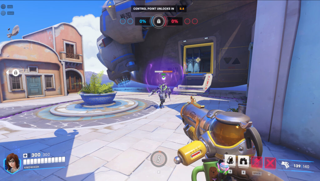 Ramattra screenshot in the Overwatch 2 April Fools' mode