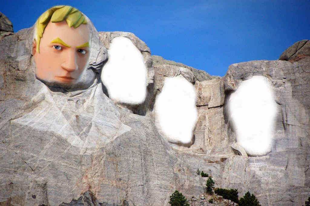 Fortnite Mount Rushmore Position 1