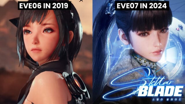 Evolution of EVE: Stellar Blade's main character