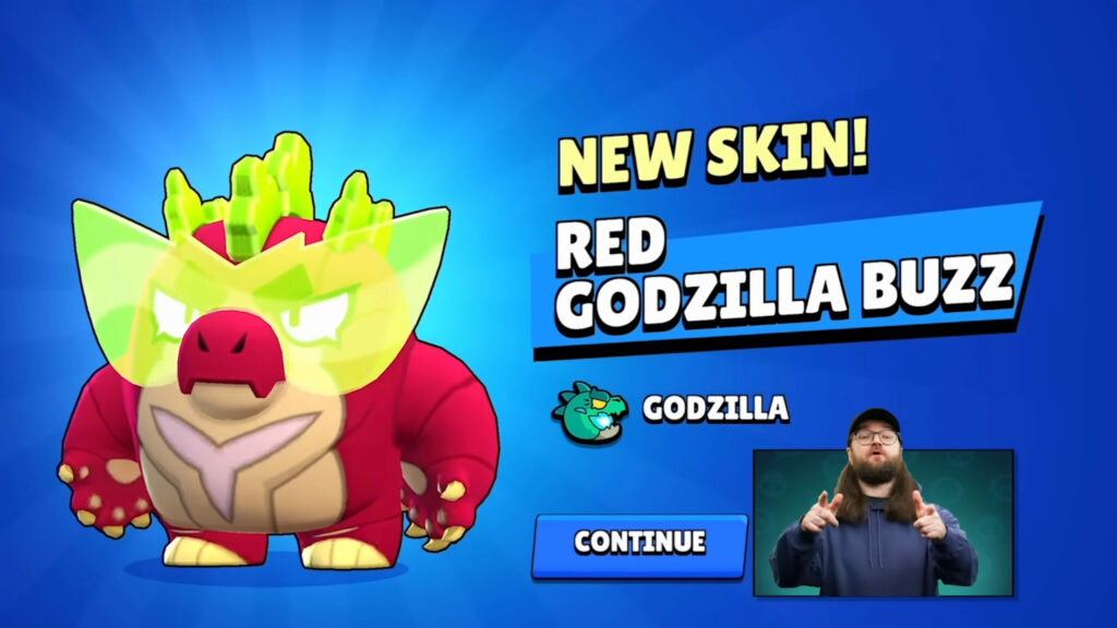 Godzilla Skin for Buzz: Red version