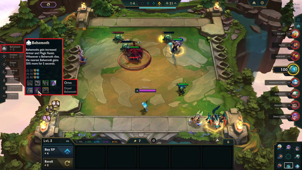 The Trait bar is useful TFT UI Tool. 