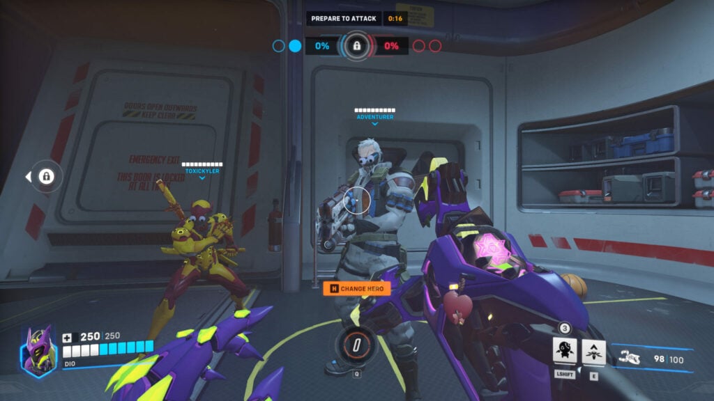 Genji and Soldier: 76 during April Fools' Day 2024