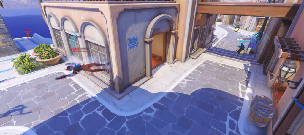 A Tracer rises up to new heights as Ana's Sleeping Dart changes make enemies float