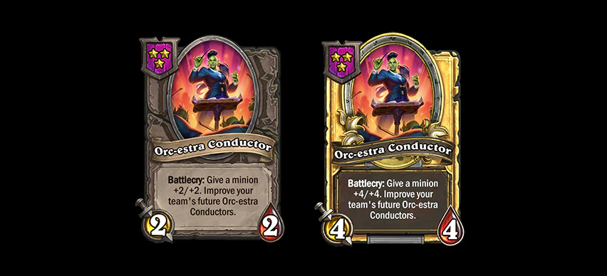 Orc-estra conductor in Battlegrounds