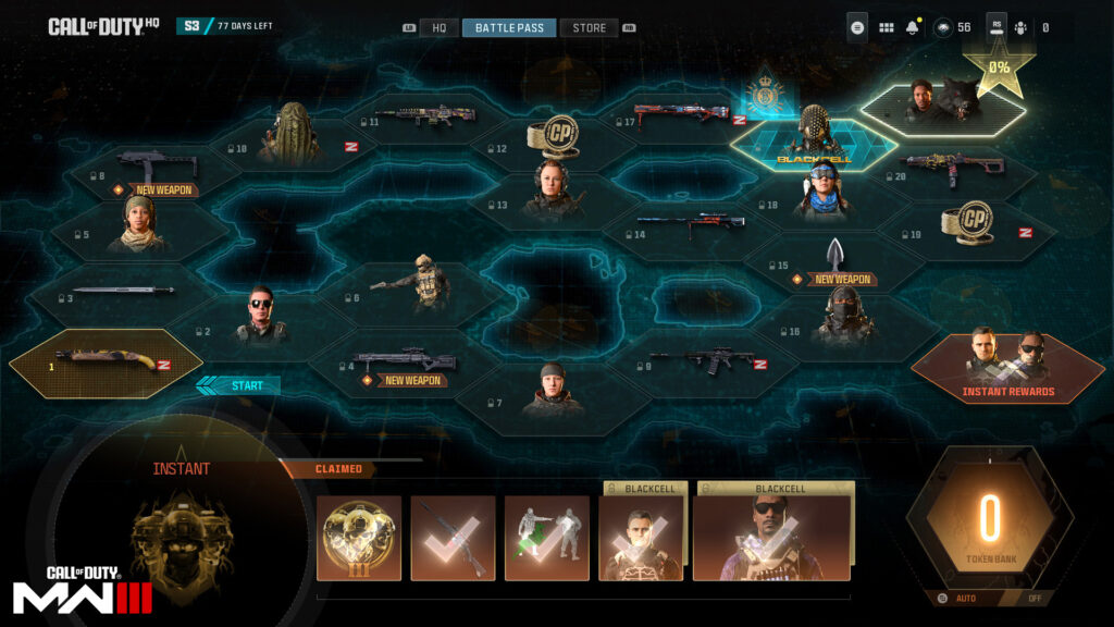 Call of Duty MW3 Battle Pass 
