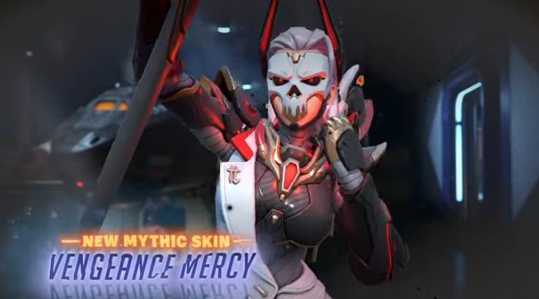 Overwatch 2 mythic Mercy skin