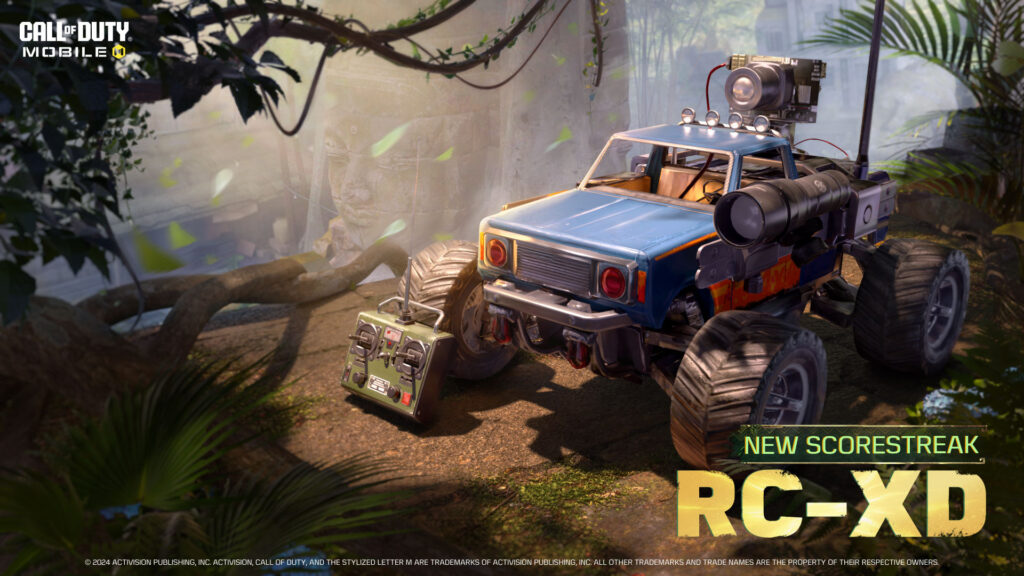 The RC-XD Scorestreak as a CoD Mobile Season 4 2024 Battle Pass reward