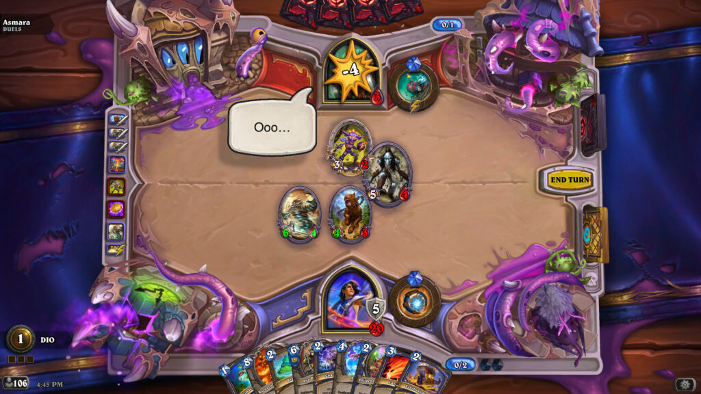Hearthstone Duels gameplay screenshot