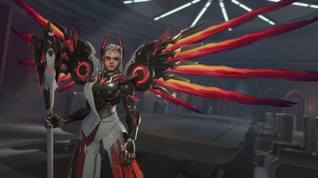 Overwatch 2 mythic Mercy skin