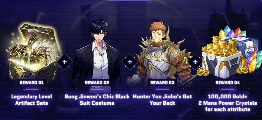 Solo Leveling Arise pre-registration rewards 