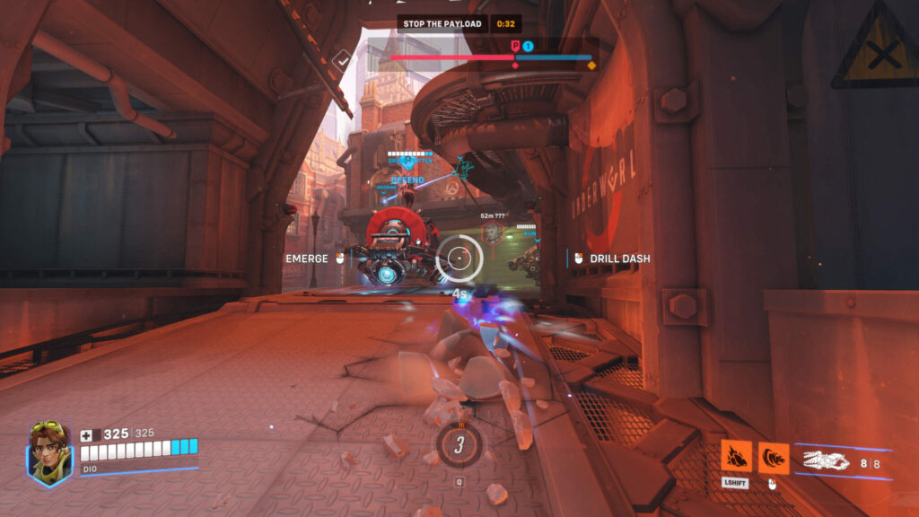 Venture can activate Drill Dash while using Burrow