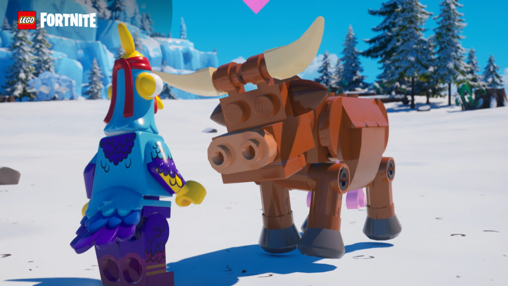How to tame animals in LEGO Fortnite 2