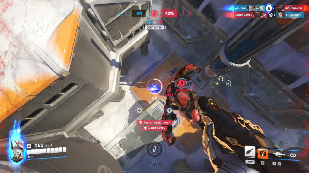 Mirrorwatch Mercy shoots rockets