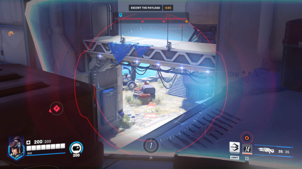 Mirrorwatch Widowmaker has Silk Shield