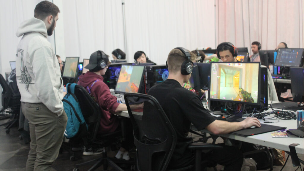 CS2 competitors at Launders LAN