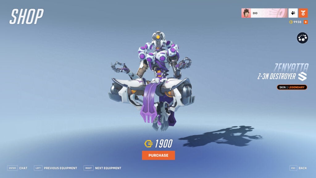 Mirrowatch Zenyatta screenshot 