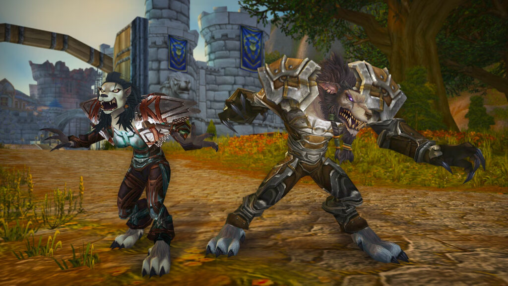Worgen in WoW Cataclysm Classic