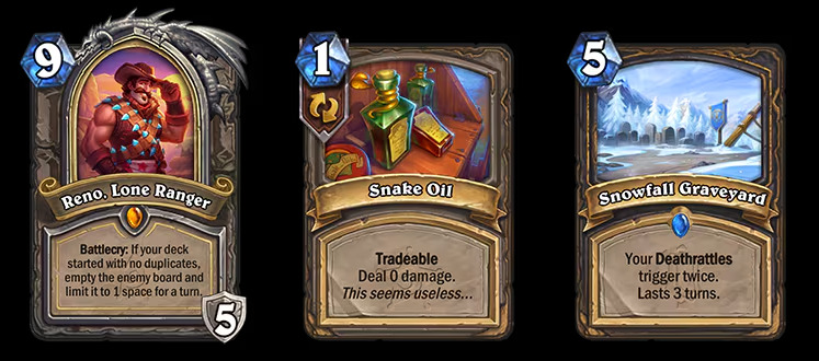 Hearthstone patch 29.2.2 notes features Reno, Lone Ranger and more