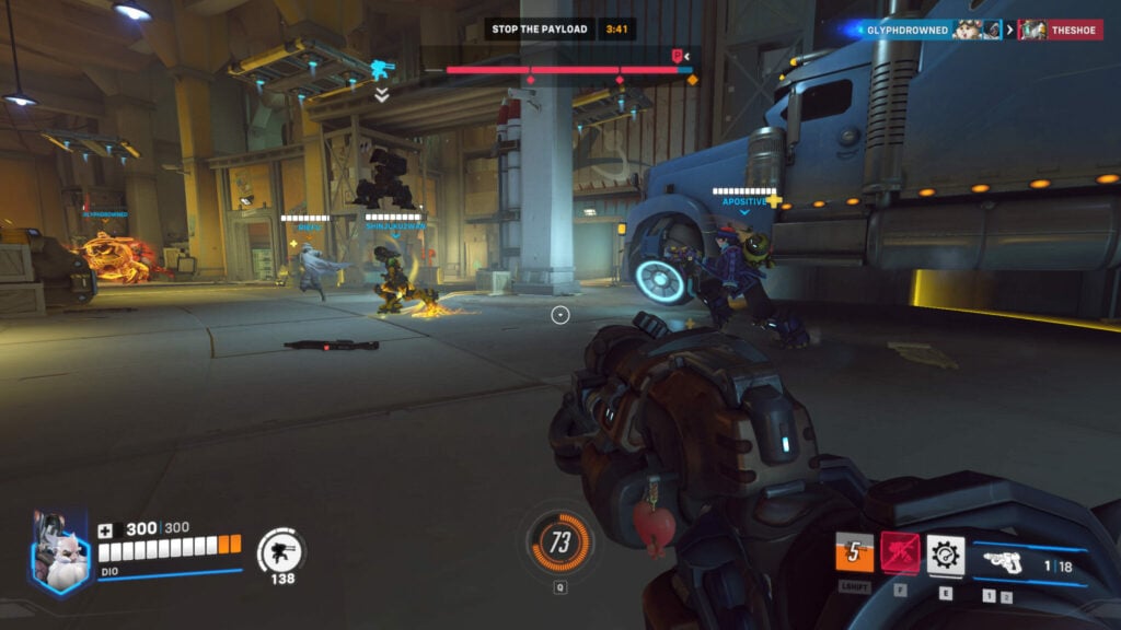 You can place Torbjorn's turret on a teammate's head 