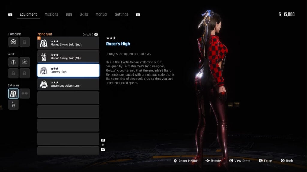 How to change your Stellar Blade outfit 