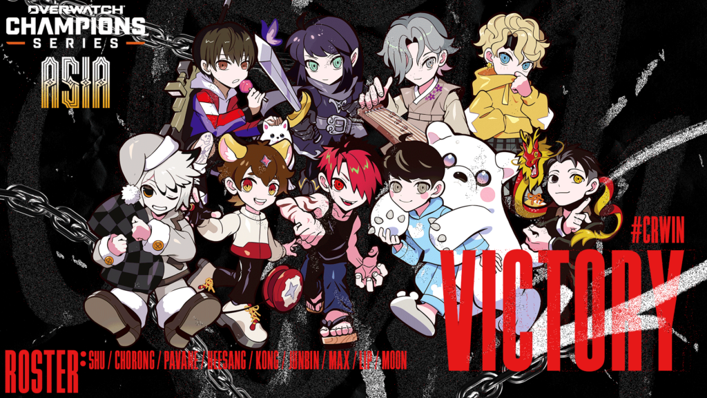 Graphic of Crazy Raccoon's Overwatch 2 team