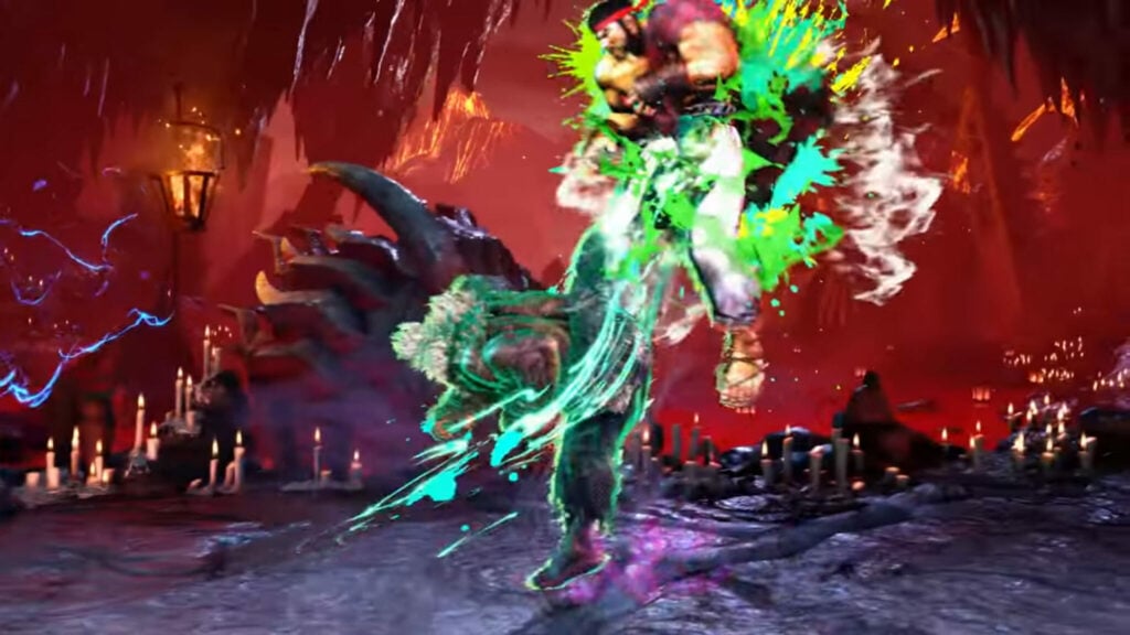 Street Fighter 6 Akuma gameplay screenshot