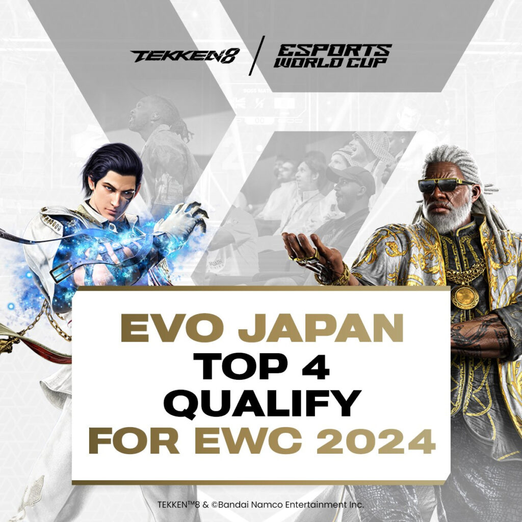 The Top 4 Evo Japan 2024 TEKKEN 8 players qualified for the Esports World Cup