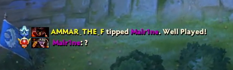 Elite League trash talk screenshot