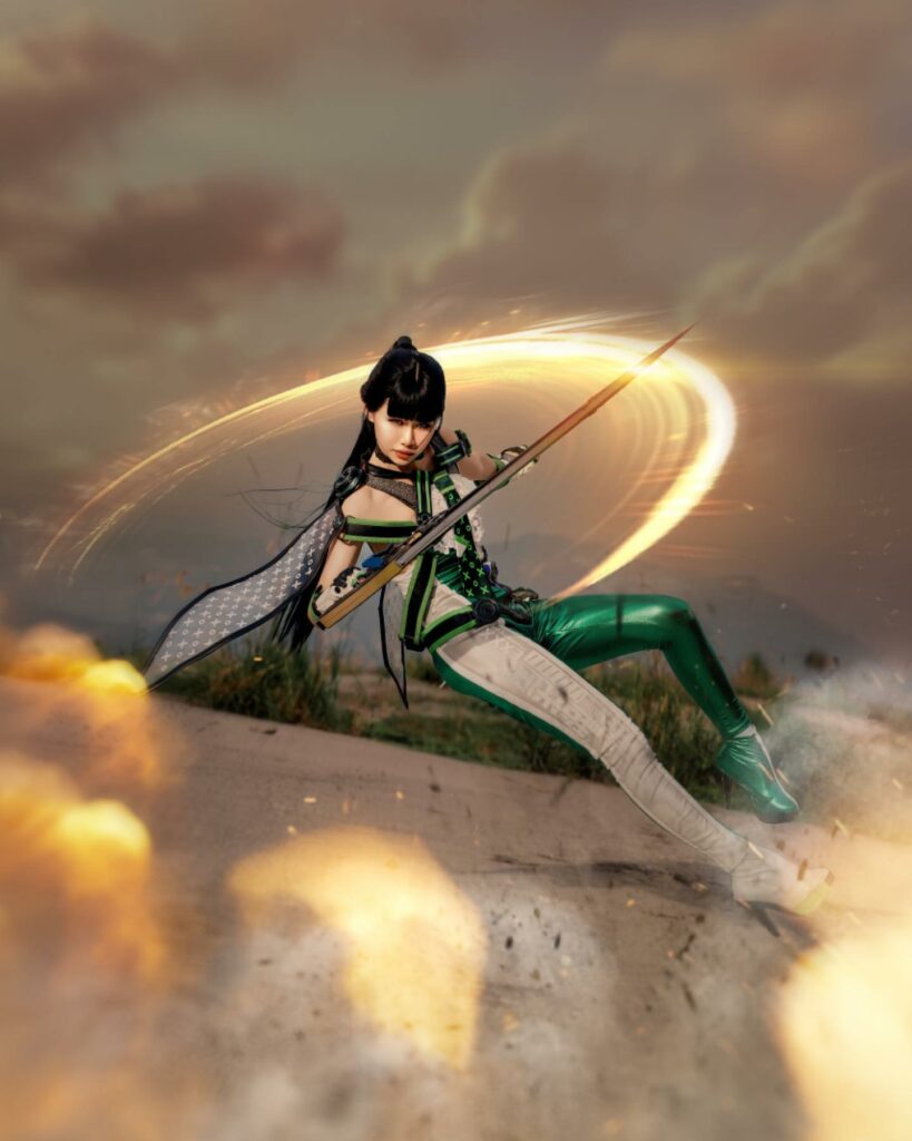 Rurusama as Stellar Blade's Eve (via rurusama9/Instagram)