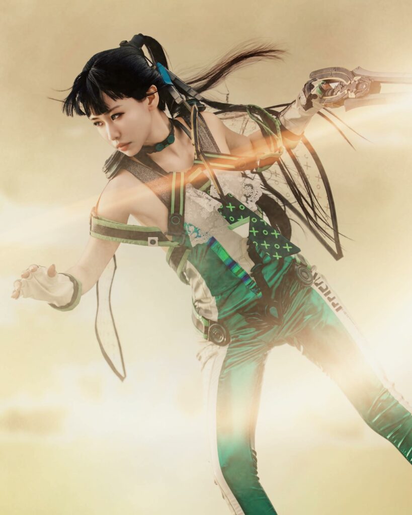 Rurusama as Stellar Blade's Eve (via rurusama9/Instagram)