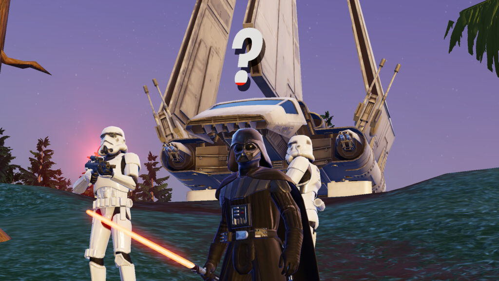 Darth Vader screenshot in Fortnite