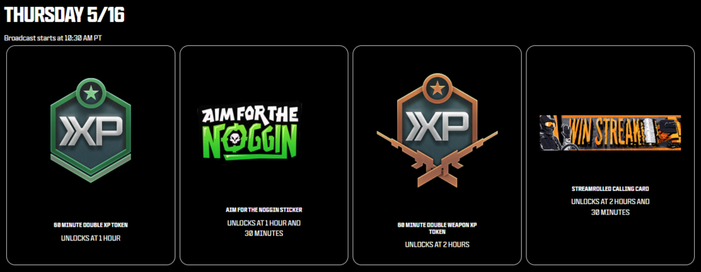 CDL Major 3 Thursday Rewards