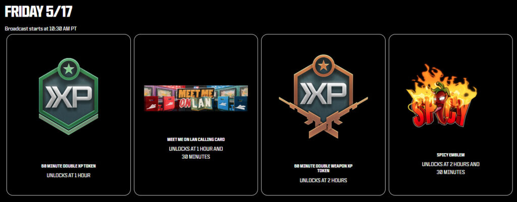 CDL Major 3 Friday Rewards