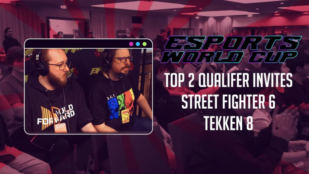 A poster for the fighting games event Battle Arena Melbourne, BAM14 — Esports World Cup qualifiers