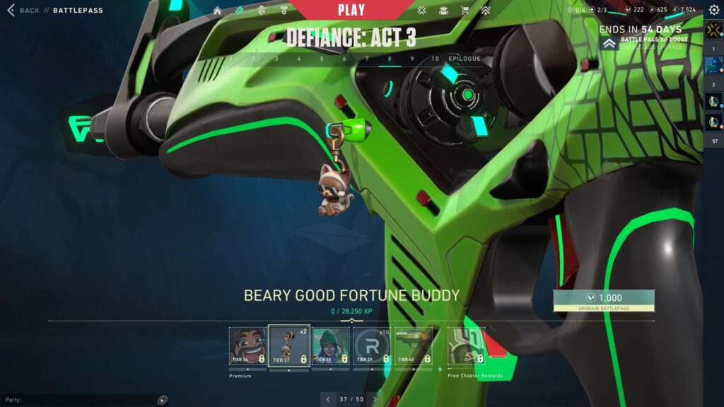 The Beary Good Fortune Buddy.