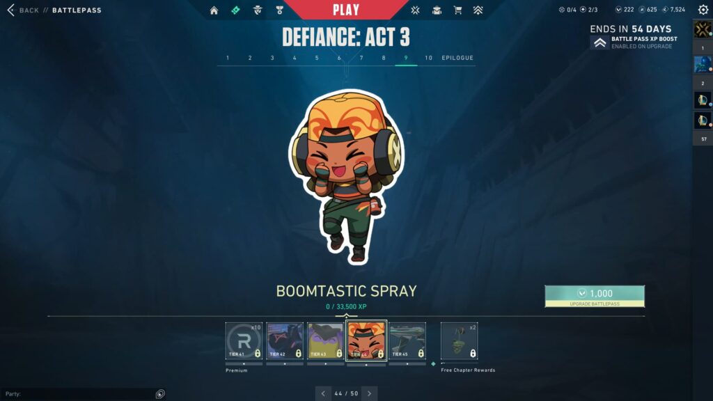 The Boomtastic Spray.