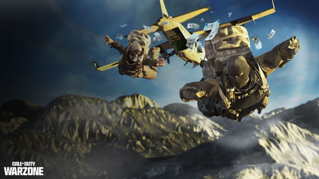 A graphic for Buy Back Solos in Warzone Season 4.