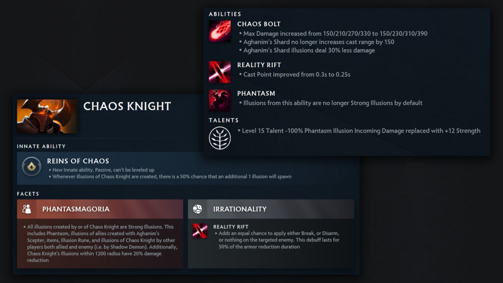 Chaos Knight, one of Dota 7.36 Best Heroes