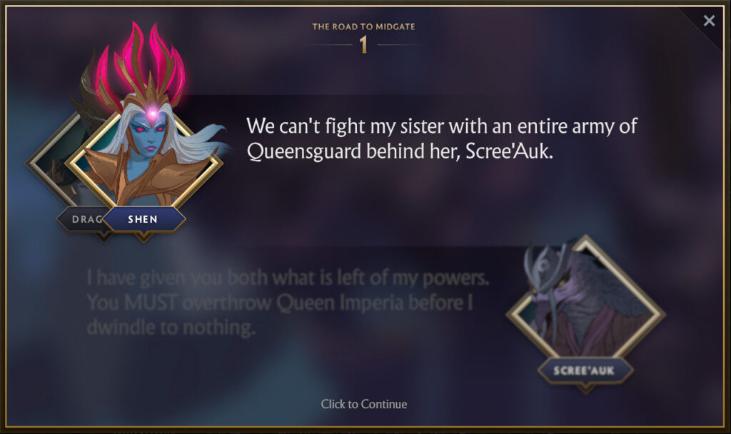 Crownfall lore - The Road to Midgate - 1 -2