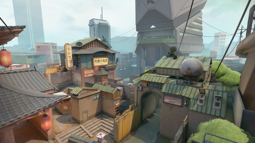 The VALORANT TDM map District.