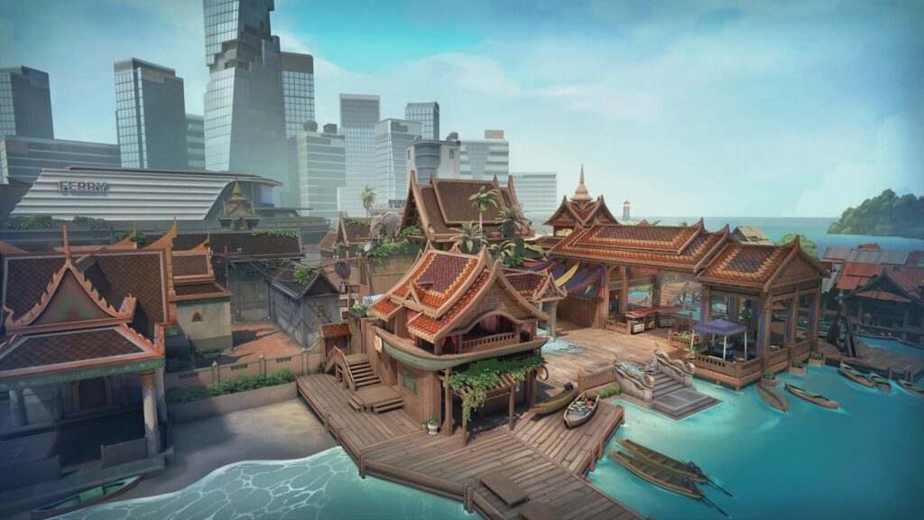 The VALORANT TDM map Drift.